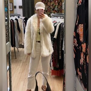 & Other Stories Vegan Fur Coat